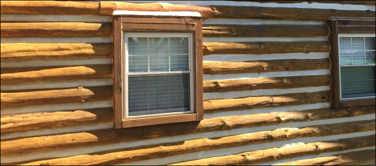 Log Home Whole Log Replacement  Rio Grande, Ohio