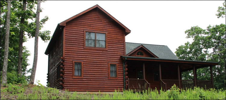 Professional Log Home Borate Application  Rio Grande, Ohio