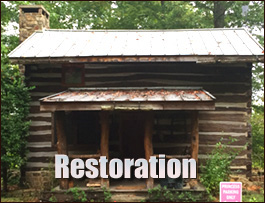 Historic Log Cabin Restoration  Gallia County, Ohio